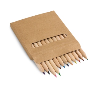 Boîte avec 12 crayons de couleur, vue 3