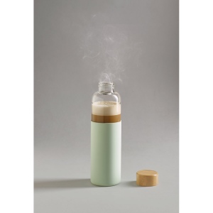 Bouteille 600mL en bambou et verre borosilicate, vue 5