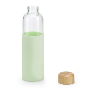 Bouteille 600mL en bambou et verre borosilicate, vue 4
