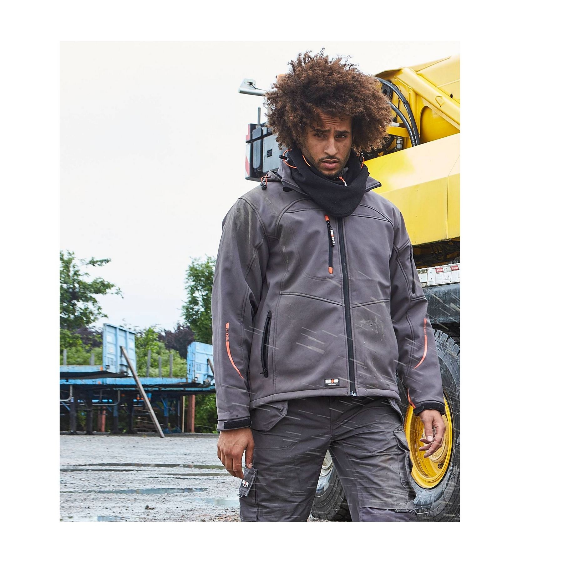 Veste Softshell à capuche