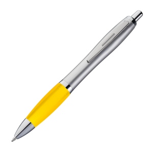 Stylo satiné à corps argenté, vue 4