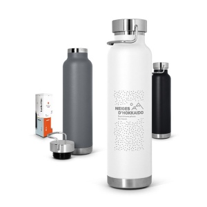 Gourde isotherme double-paroi inox 65 cl