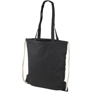Sac à dos en coton 240 g/m² avec cordon de serrage 6L, vue 2