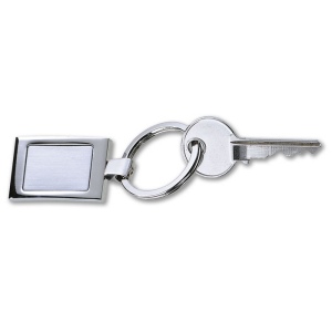 Porte-clés rectangulaire métal 80 × 5 × 35 mm, vue 3