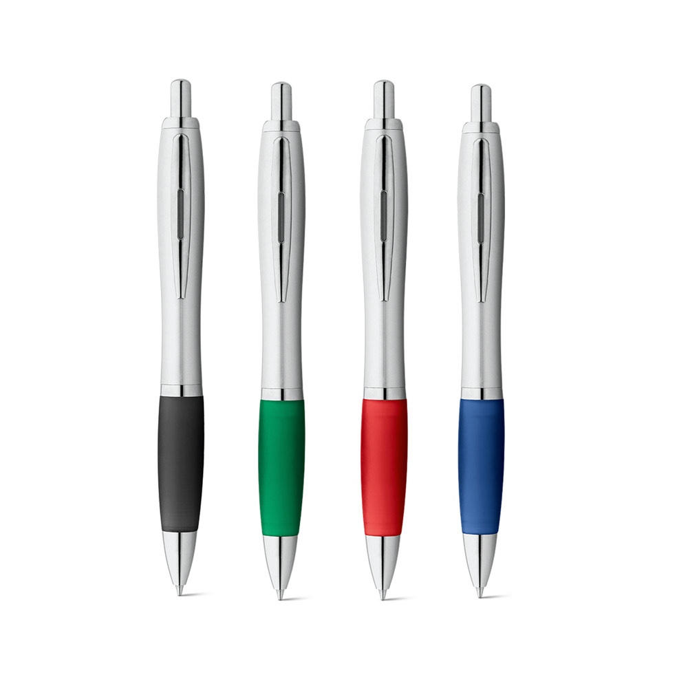 Stylo à bille en ABS avec clip en aluminium