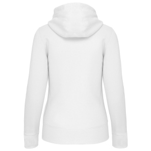 Sweat-shirt zippé capuche femme, vue 3