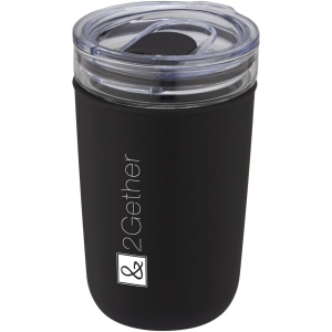 Gobelet en verre de 420 ml avec paroi extérieure en plastique, vue 5