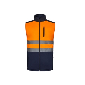 Gilet softshell bicolore, vue 7