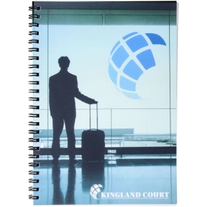 Cahier A5 à spirales avec couverture polypropylène, vue 3
