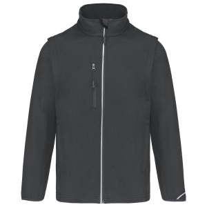 Veste softshell sport manches amovibles unisexe, vue 4