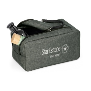 Trousse de toilette en 600D haute densité avec poignée, vue 2