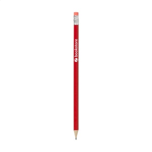 Crayon de bois taillé (HB) avec gomme 19 × 7 × 7 mm, vue 3