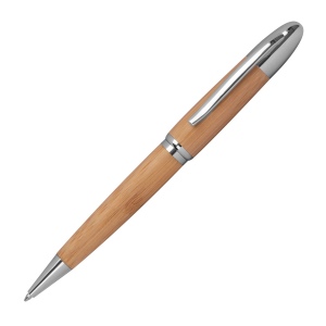 Stylo twist en métal / bambou
