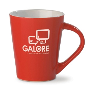 Mug Rouge Brillant 270ml