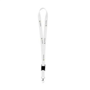 Tour de cou en polyester solide avec mousqueton en métal 53 × 2 mm, vue 5