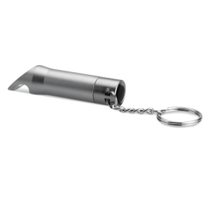 Lampe torche porte-clés en mét 70 × 70 × 15 mm, vue 5