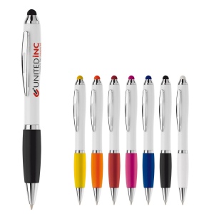 Stylo stylet blanc