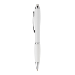 Stylo stylet blanc, vue 2