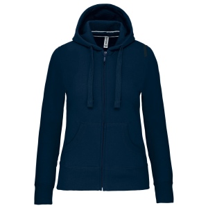 Sweat-shirt zippé capuche femme, vue 7