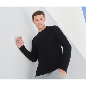 Tee-shirt stretch homme manches longues, vue 2