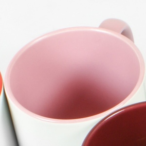 Mug bicolore 95 × 82 mm, vue 3
