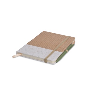 Carnet b6 couverture coton et fibres de bambou, vue 4