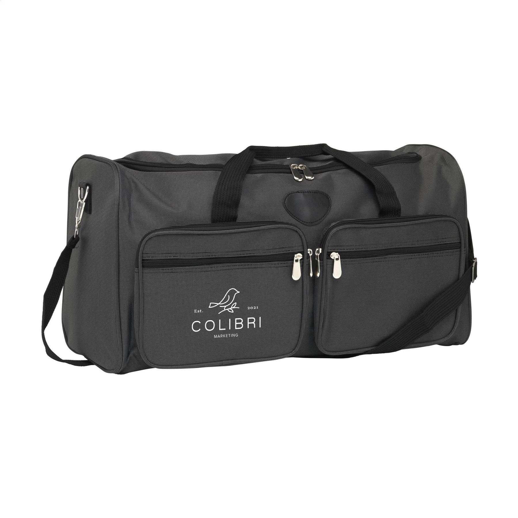 Sac de sport/voyage de qualité avec 5 poches et bandoulière réglable