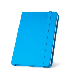 Bloc notes A5 en PU avec feuilles unies, vue 5