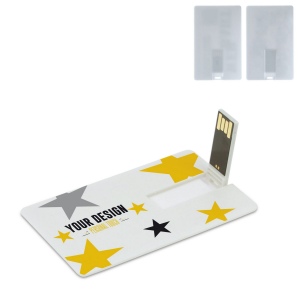 Clé USB 4GB drive forme carte de crédit