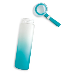 Bouteille en verre borosilicate et bouchon en AS 470 mL, vue 8