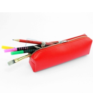 Trousse zippée 196 x 58 x 63 mm en PU, vue 2