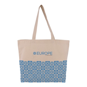 Sac soufflet fond coton naturel 220 g, vue 3