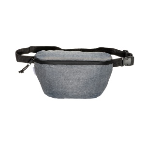Sac banane en Rpet, poche frontale avec fermeture éclair 260 × 170 × 85 mm, vue 2