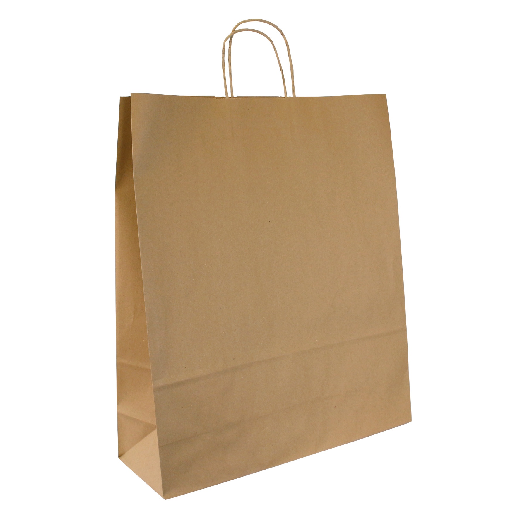 Sac papier kraft anses torsadées 420 × 490 × 160 mm