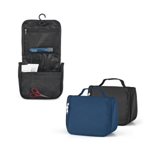 Trousse de toilette en microfibre avec plusieurs poches 200 × 85 × 160 mm