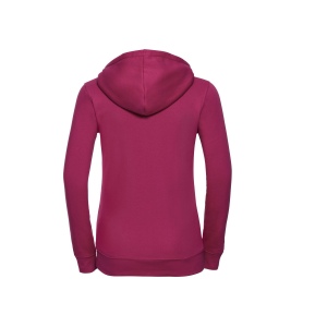 Sweat zippé femme capuche, vue 3