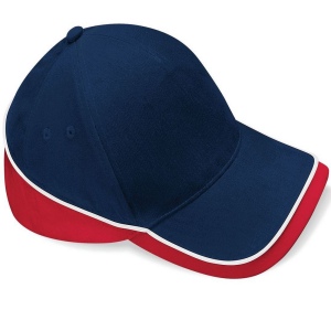 Casquette bicolore 5 pans, vue 7