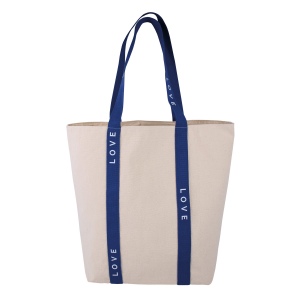 Sac soufflet fond en coton 450 × 400 × 150 mm, vue 2
