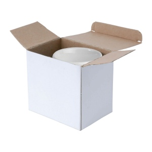 Tasse en ceramique blanche (boite) (0,32 L), vue 2