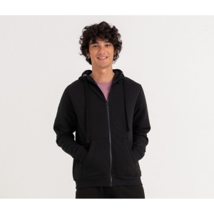 Sweat capuche zippé lourd, vue 4