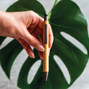 Stylo à bille en bois fonction, vue 4
