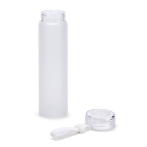 Bouteille en verre borosilicate et bouchon en AS 470 mL, vue 2