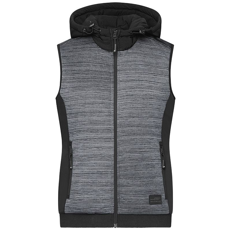 Bodywarmer matelassé hybride