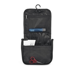 Trousse de toilette en microfibre avec plusieurs poches 200 × 85 × 160 mm, vue 2
