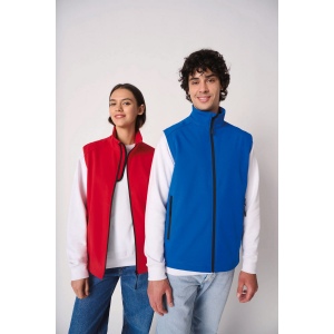 Bodywarmer softshell 2 couches unisexe, vue 2
