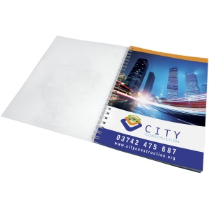 Cahier A5 à spirales avec couverture polypropylène, vue 7