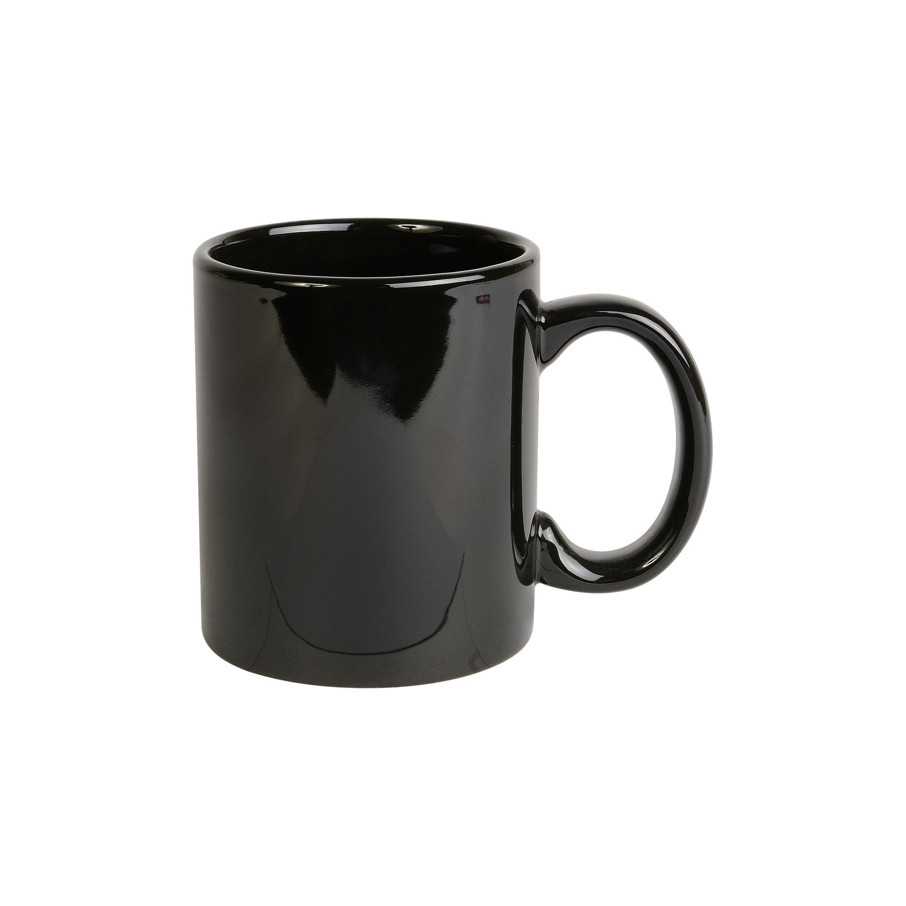 Tasse en ceramique noir (boite) (0,32 L)