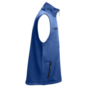 Gilet softshell unisexe, vue 3