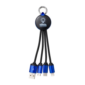 Câble de Charge 3 en 1 avec Lumière