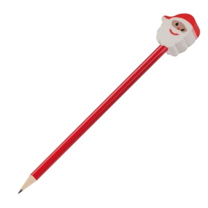 Crayon avec différentes gommes, vue 2